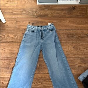 Hollister Blue Wide Leg Jeans - Size 4